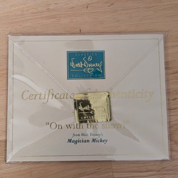 WDCC Disney Magician Mickey "On with the Show!" Figurine New in Box and COA - Picture 8 of 11